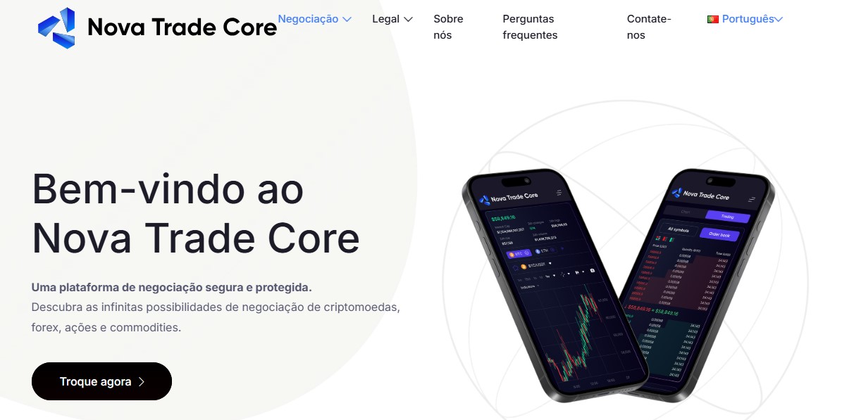 Novatradecore homepage