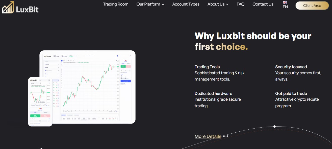 Luxbit Key Features Luxbit Key Features