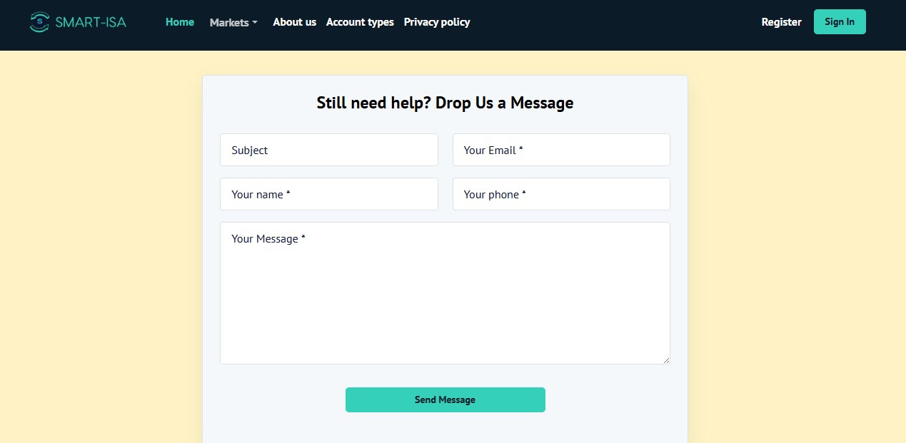 Smart-ISA Customer Support