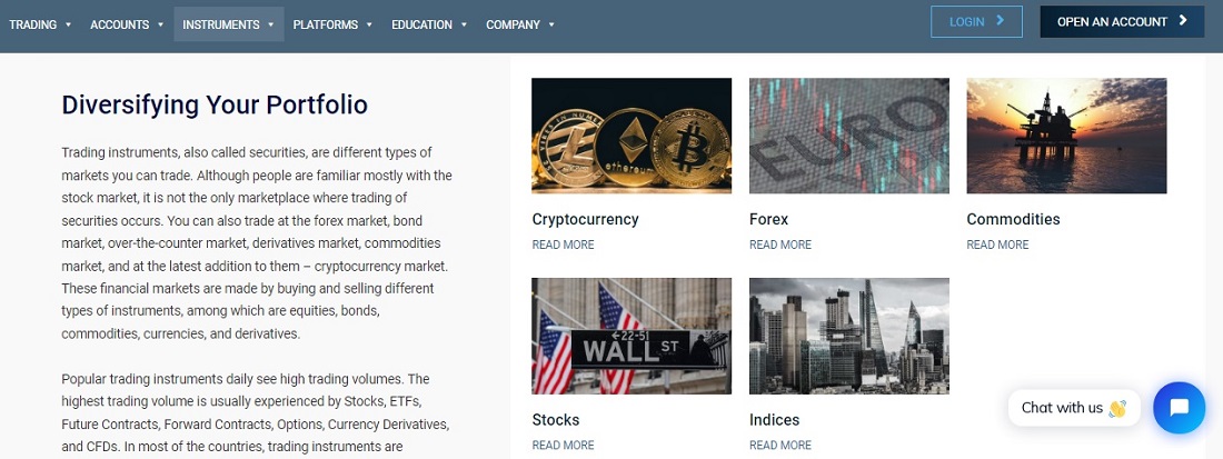 Interac Investor diversified portfolio