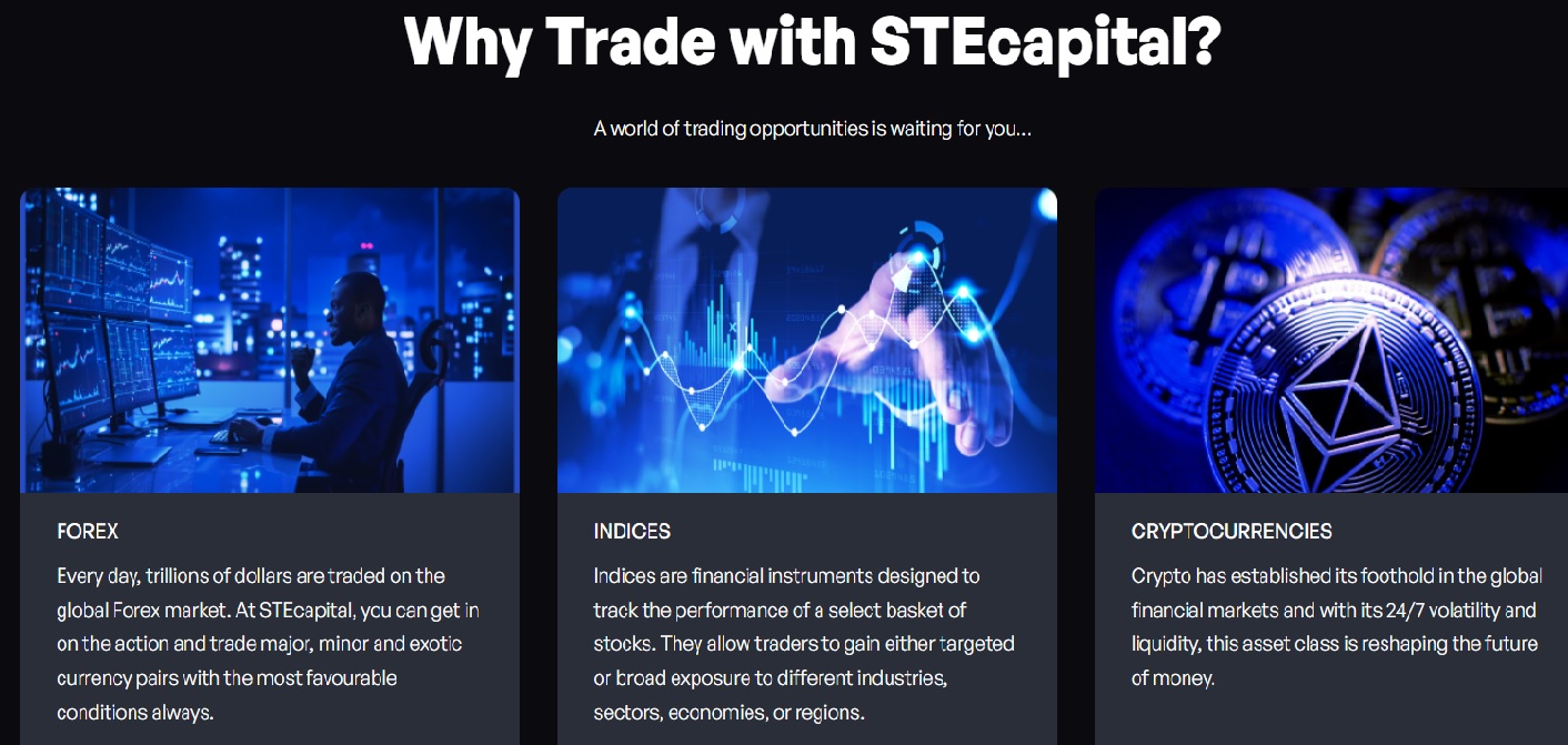 STECapital Why Trade with STEcapital.